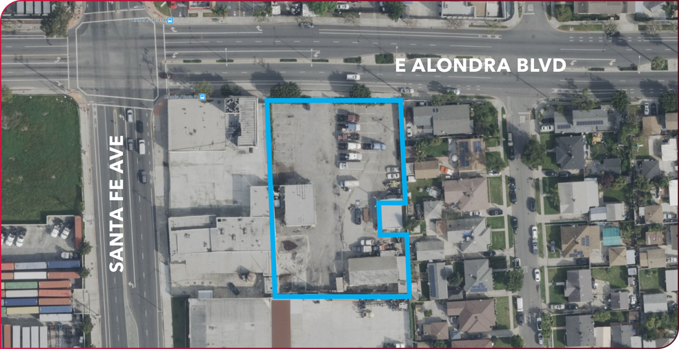 Primary Photo Of 712 E Alondra Blvd, Compton Land For Lease
