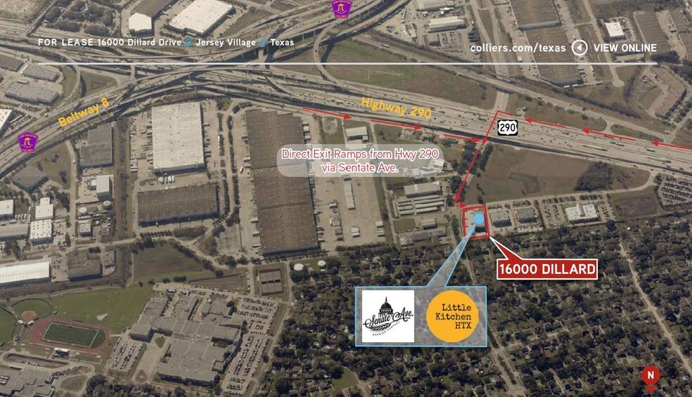 More Photos Of 16000 Dillard Dr, Jersey Village Office For Sale