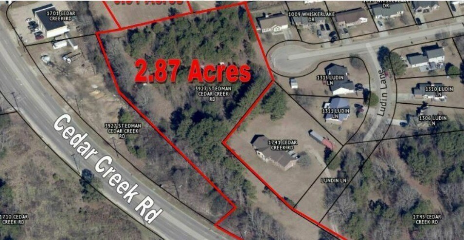 Primary Photo Of 904 Locks Creek Rd, Fayetteville Land For Sale