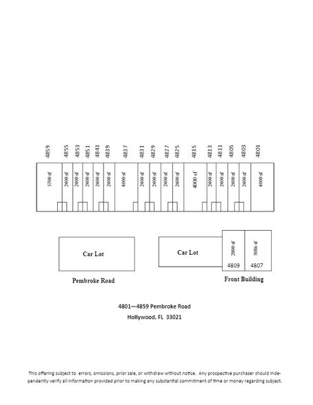 More Photos Of 4801-4859 Pembroke Rd, Hollywood Warehouse For Lease