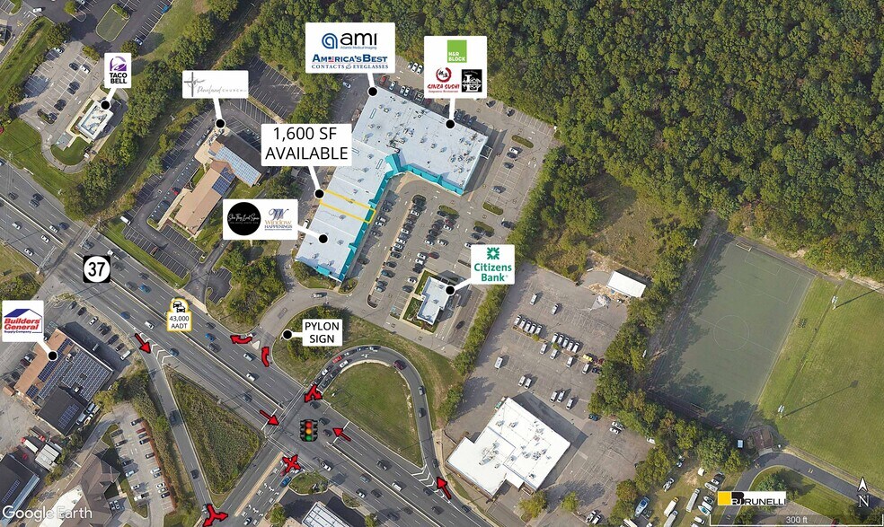 More Photos Of 864 Route 37 W, Toms River Freestanding For Lease