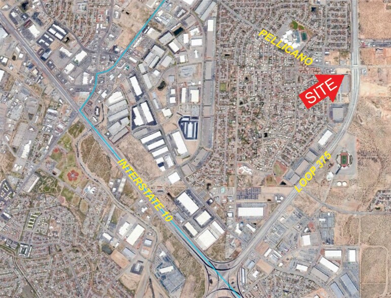 More Photos Of 12250 Pellicano Dr, El Paso Land For Sale