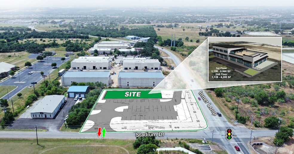 Primary Photo Of 510 Stadium dr, Georgetown General Retail For Lease