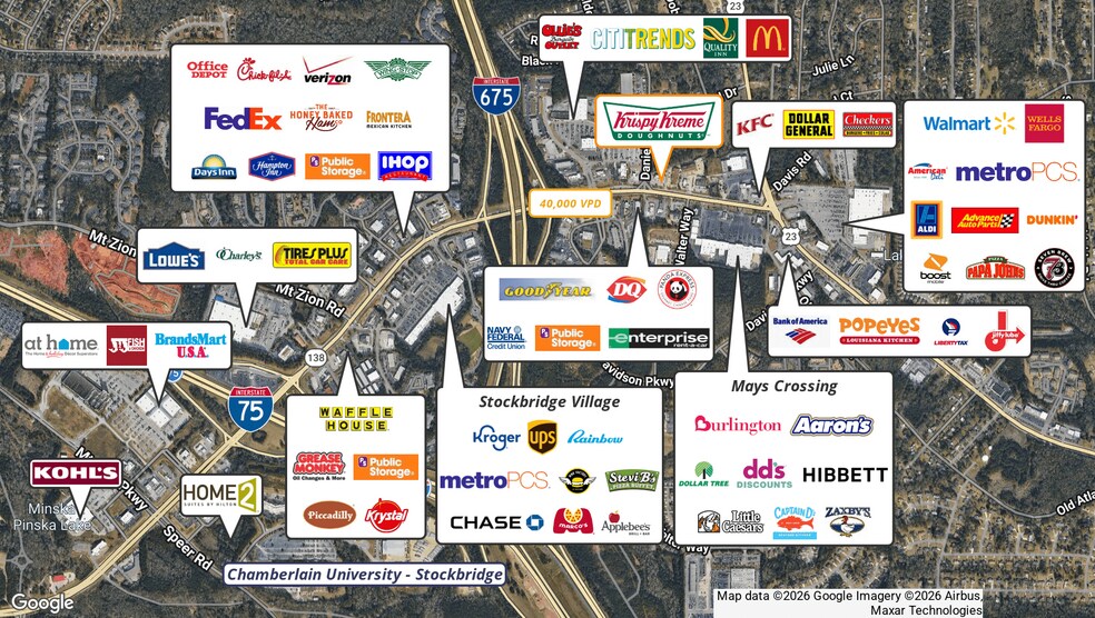 More Photos Of 120 Hwy & 138 Hwy W, Stockbridge General Retail For Sale