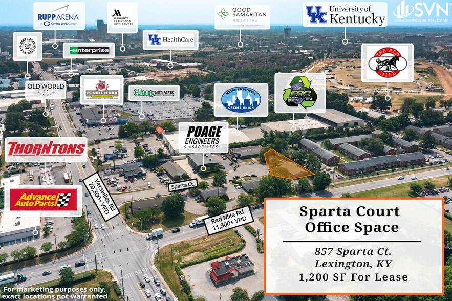 More Photos Of 857 Sparta Ct, Lexington Office For Lease