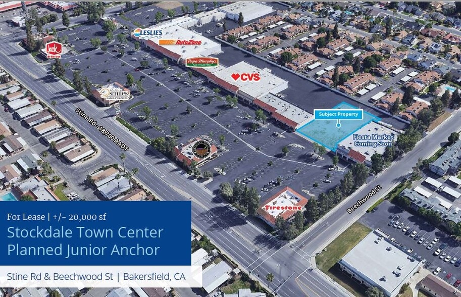 Primary Photo Of 3570 Stine Rd, Bakersfield Land For Lease