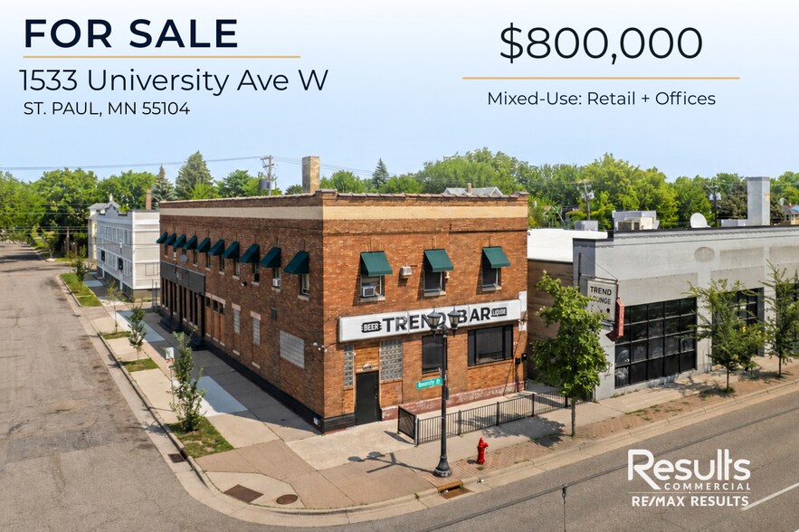 Primary Photo Of 1533 University Ave W, Saint Paul General Retail For Sale