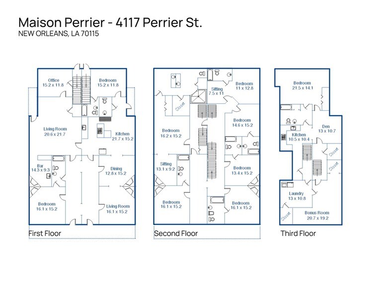 More Photos Of 4117 Perrier St, New Orleans Hotel For Sale