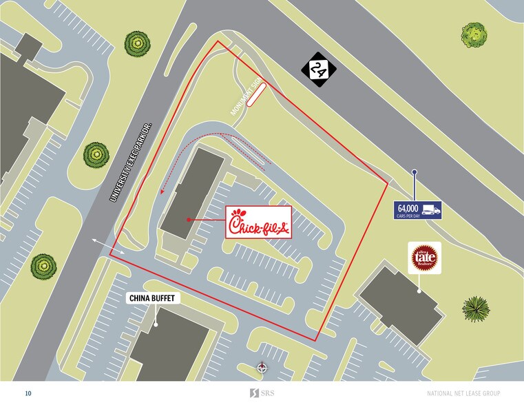 More Photos Of 8648 Jw Clay Blvd, Charlotte Fast Food For Sale