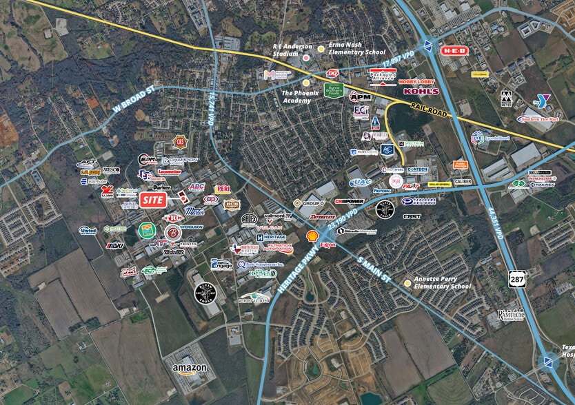 More Photos Of 405 Industrial Blvd, Mansfield Warehouse For Lease