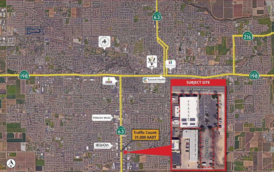 More Photos Of 1917 W Caldwell Ave, Visalia Freestanding For Lease