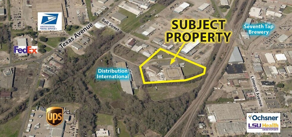 Primary Photo Of 2420-2426 Bell St, Shreveport Manufacturing For Lease