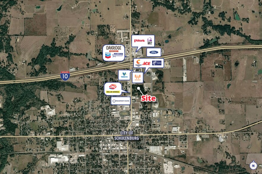More Photos Of Highway 77, Schulenburg Land For Sale