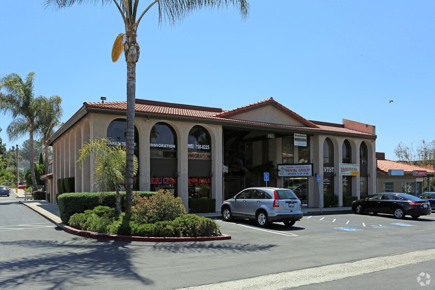 More Photos Of 985 S Santa Fe Ave, Vista Storefront Retail Office For Lease