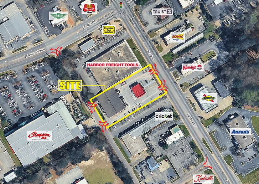 More Photos Of 1090 Broad St, Sumter Land For Lease