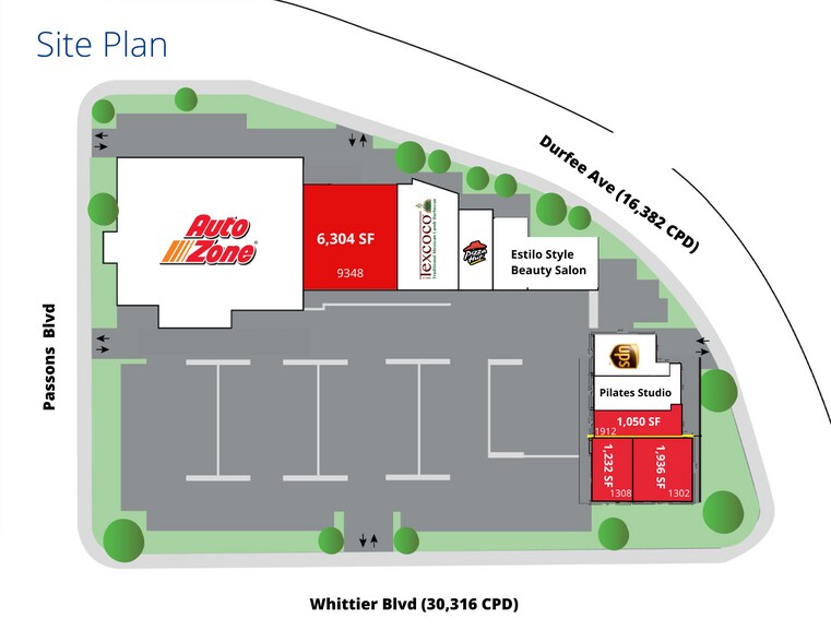 More Photos Of 9308-9350 Whittier Blvd, Pico Rivera Unknown For Lease