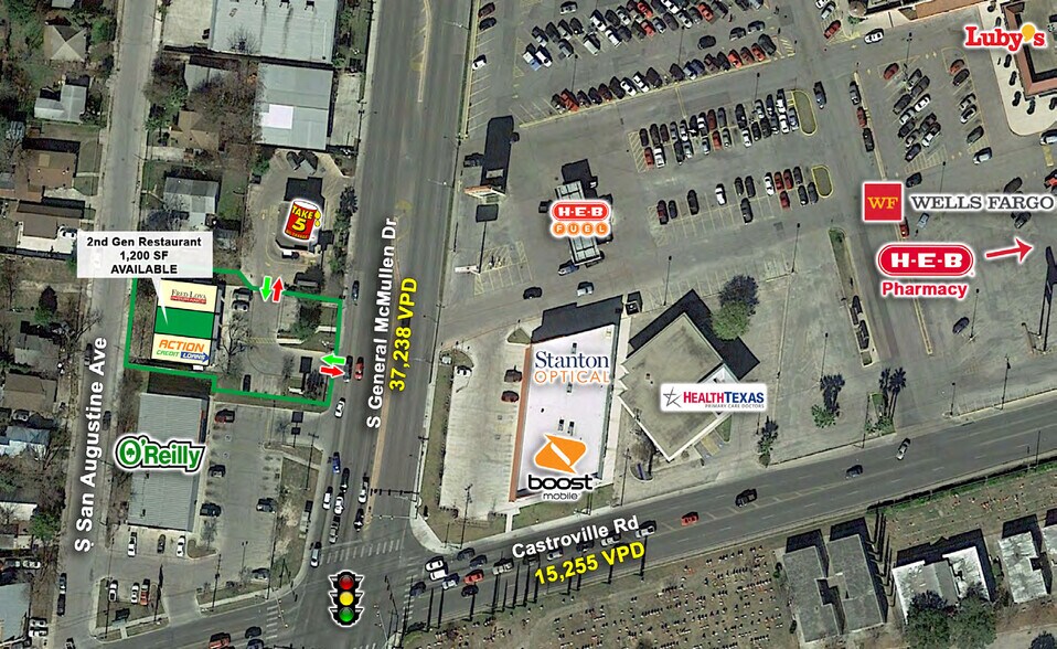 More Photos Of 941 S General McMullen Dr, San Antonio Storefront For Lease