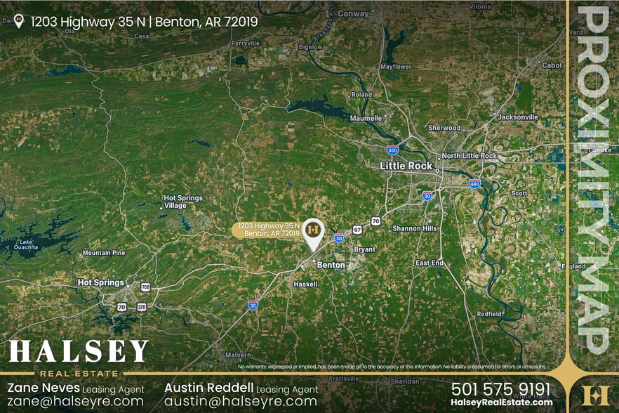 More Photos Of 1203 AR-35, Benton Storefront For Lease