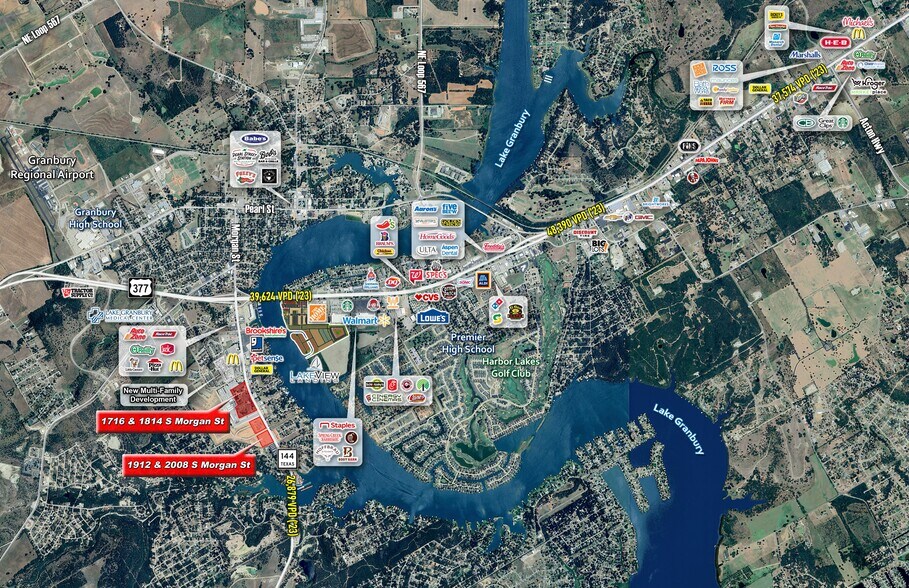 More Photos Of 2008 Morgan St, Granbury Land For Sale