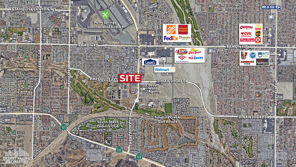 More Photos Of 1237 S Gene Autry Trl, Palm Springs Warehouse For Lease