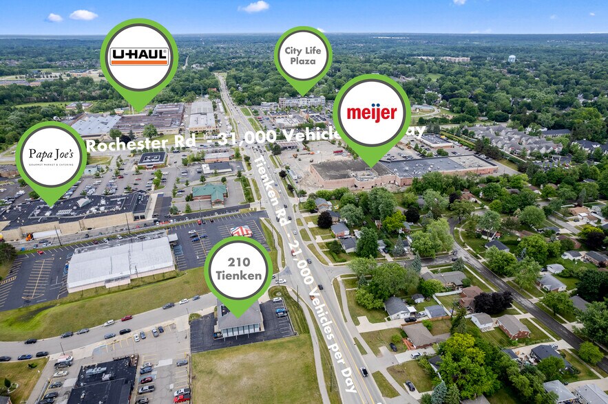More Photos Of 210 W Tienken Rd, Rochester Hills Medical For Lease