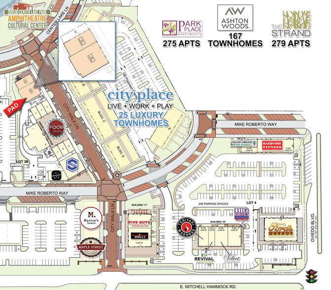 More Photos Of 876 City Walk Ln, Oviedo Restaurant For Sale