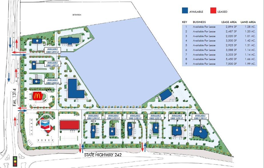 Primary Photo Of Prime Square - Conroe, Texas, Conroe Land For Lease