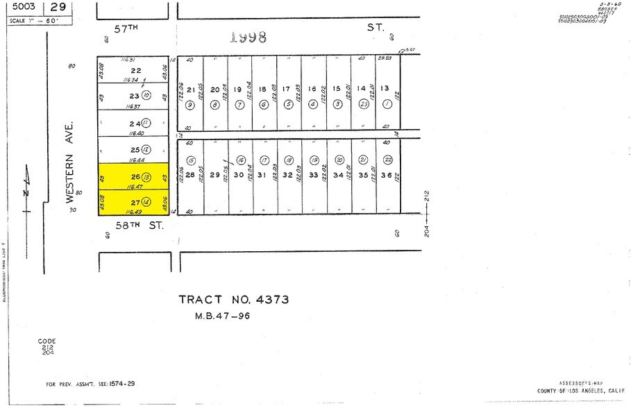 More Photos Of 5718 S Western Ave, Los Angeles Land For Sale
