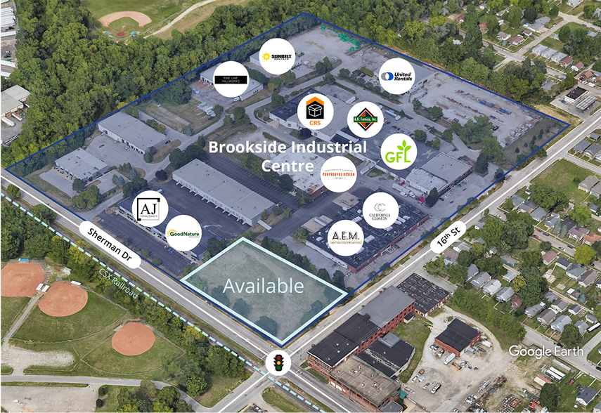 Primary Photo Of Sherman Drive Dr @ E 16th Street, Indianapolis Land For Lease