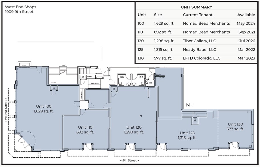 More Photos Of 1909 9th St, Boulder Storefront Retail Residential For Lease