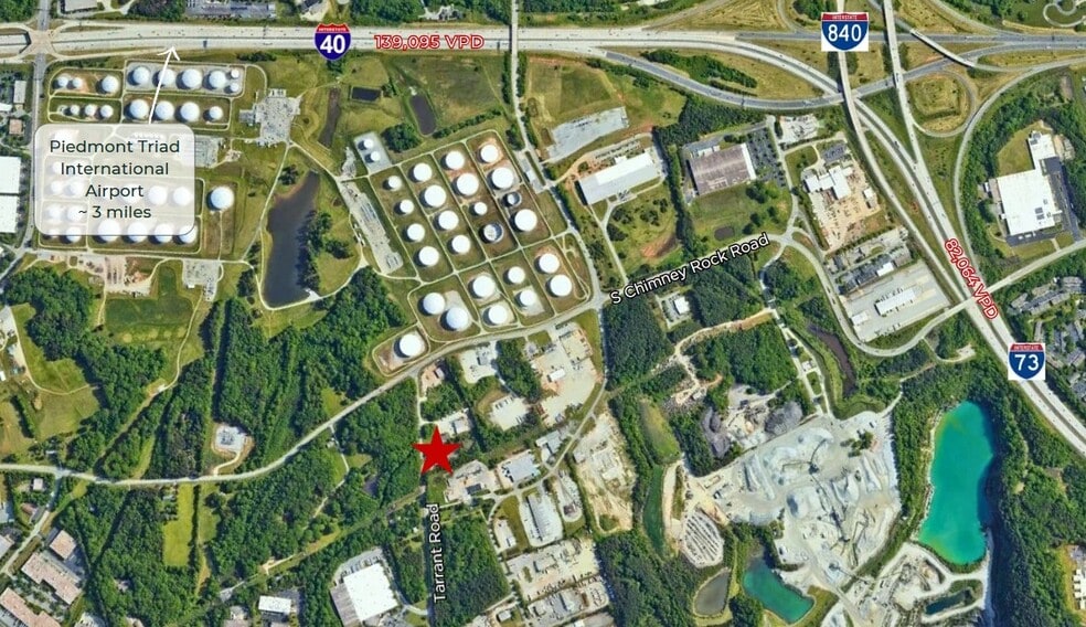 More Photos Of 1021 Tarrant Rd, Greensboro Land For Lease