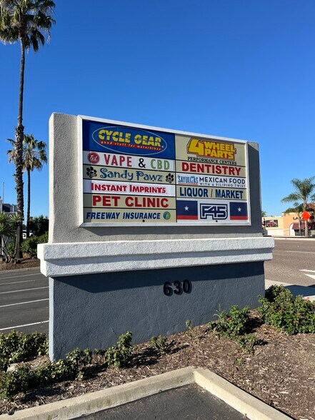 More Photos Of 630 Nordahl Rd, San Marcos Storefront For Lease