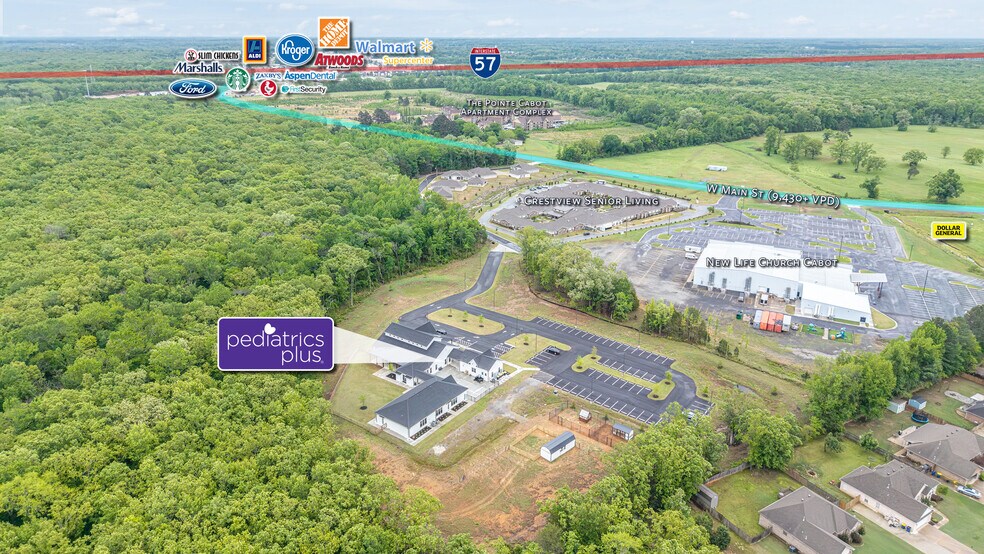 More Photos Of 3350 W Main St, Cabot General Retail For Sale