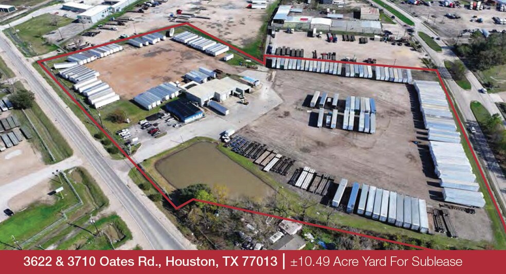 Primary Photo Of 3622 Oates Rd, Houston Land For Lease