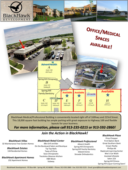 More Photos Of 22450 S Harrison St, Spring Hill Medical For Lease