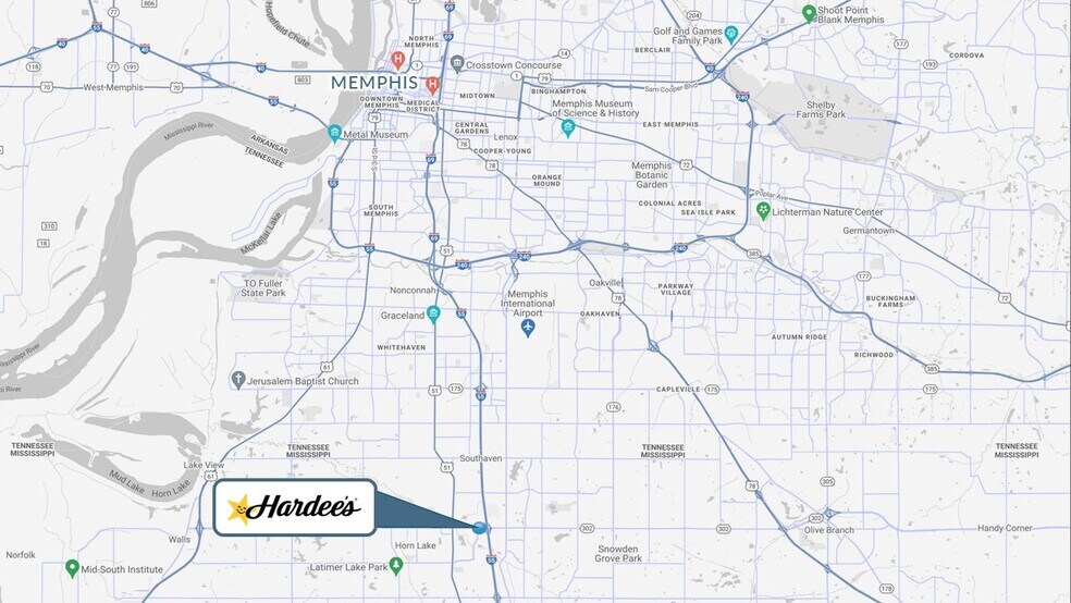 More Photos Of 749 W Goodman Rd, Horn Lake Restaurant For Lease