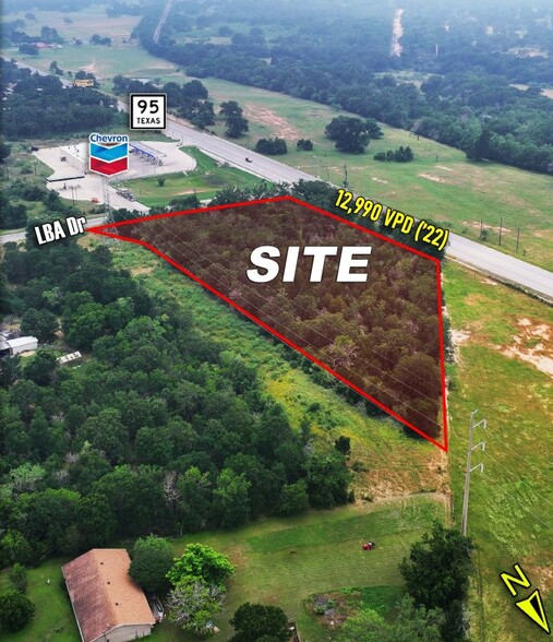 Primary Photo Of NEC of Hwy 95 & LBA Dr, Bastrop Land For Sale