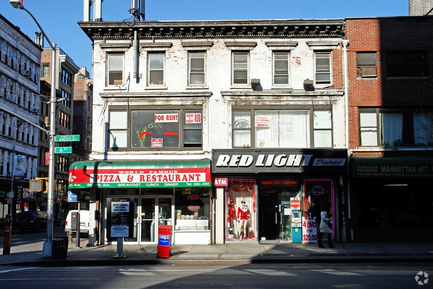 More Photos Of 595-597 Avenue of the Americas, New York Storefront Retail Residential For Lease