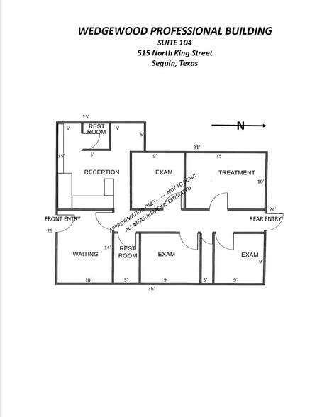 More Photos Of 515 N King St, Seguin Medical For Sale