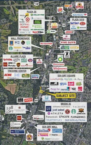 More Photos Of 2106 Route 35, Sea Girt Land For Lease