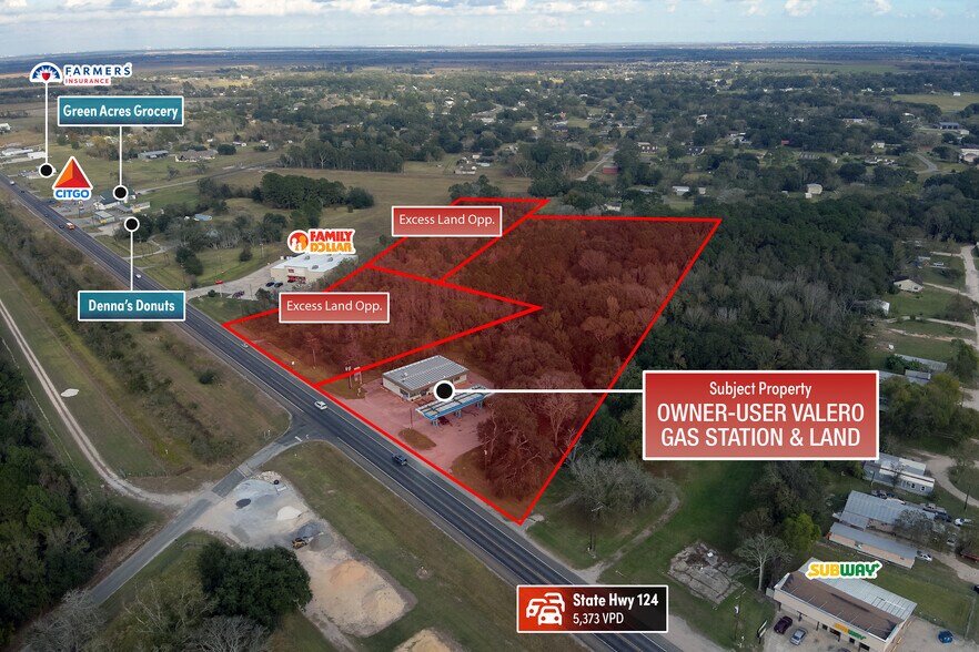 More Photos Of 16449 Hwy 124, Fannett General Retail For Sale