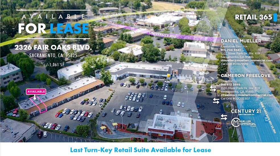 Primary Photo Of 2326 Fair Oaks Blvd, Sacramento Storefront For Lease