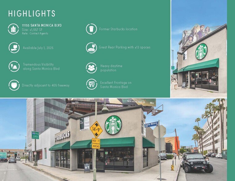 More Photos Of 11155 Santa Monica Blvd, Los Angeles General Retail For Lease