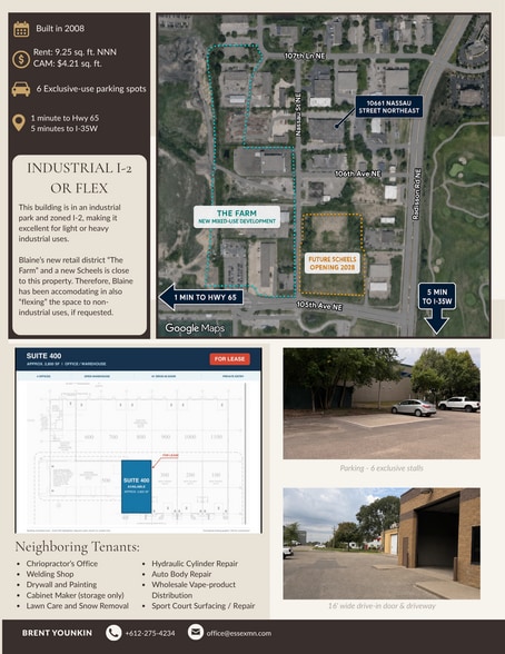 More Photos Of 10661 NE Nassau St, Blaine Warehouse For Lease