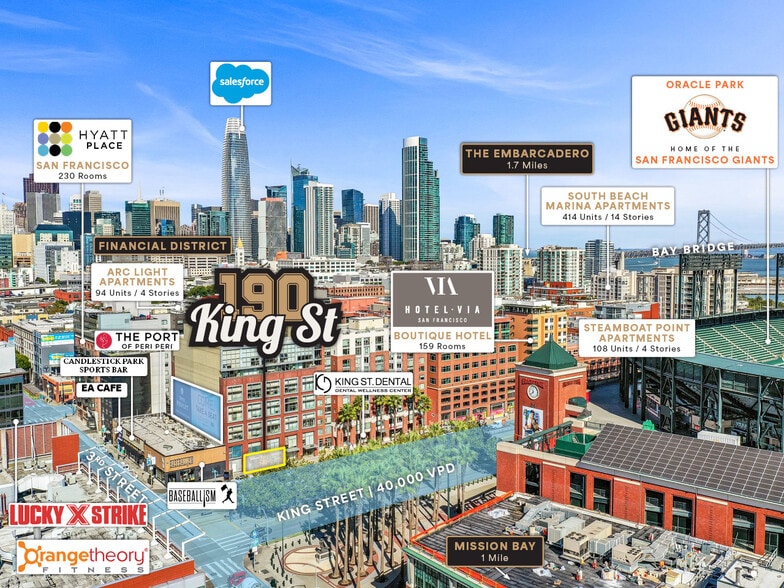 More Photos Of 188-190 King St, San Francisco Apartments For Lease