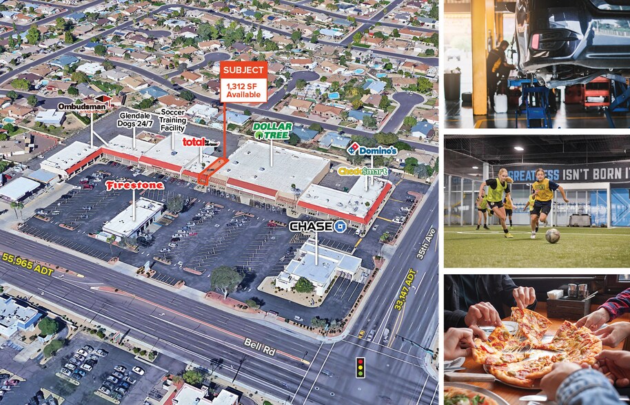Primary Photo Of 3510-3624 W Bell Rd, Glendale General Retail For Lease