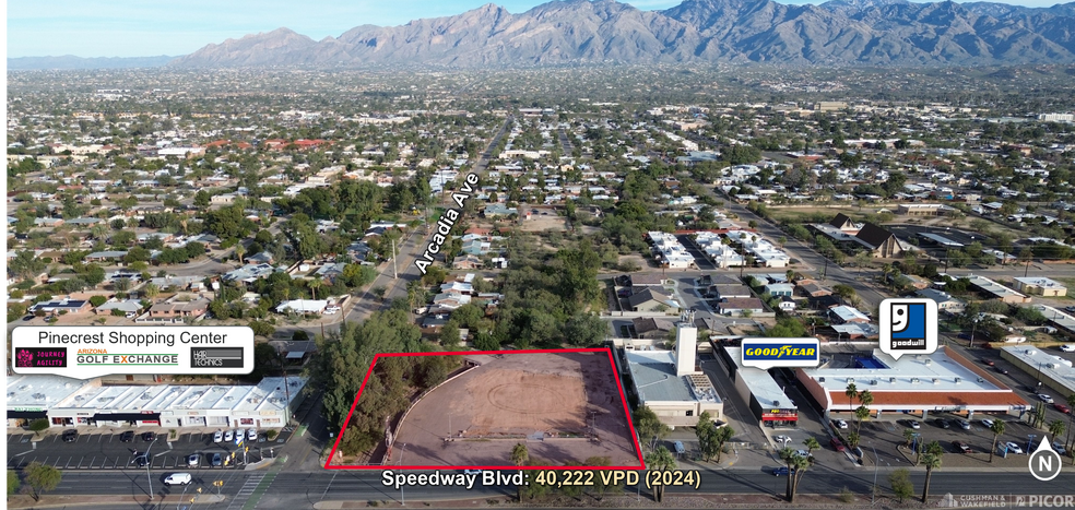 Primary Photo Of 4915 E Speedway Blvd, Tucson Land For Lease