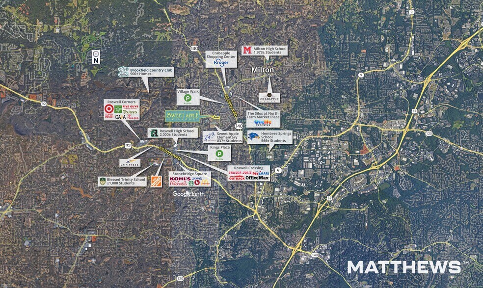 More Photos Of 12040-12070 Etris Rd, Roswell Storefront For Sale