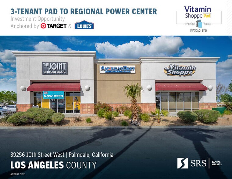 Primary Photo Of 39256 10th St W, Palmdale Storefront For Sale