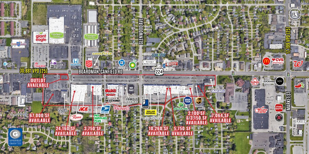 More Photos Of 101-501 Boardman-Canfield Rd, Youngstown Unknown For Lease